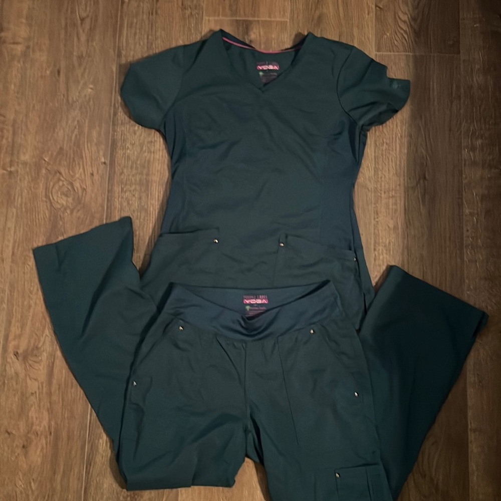 Caribbean blue scrubs